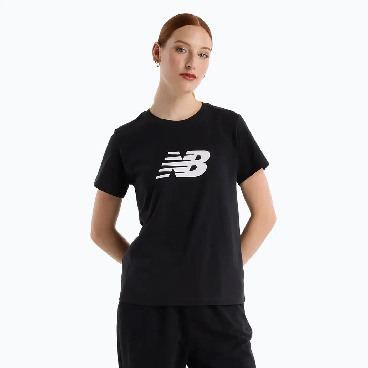 Women Sport Jersey Logo Short Sleeve T-Shirt