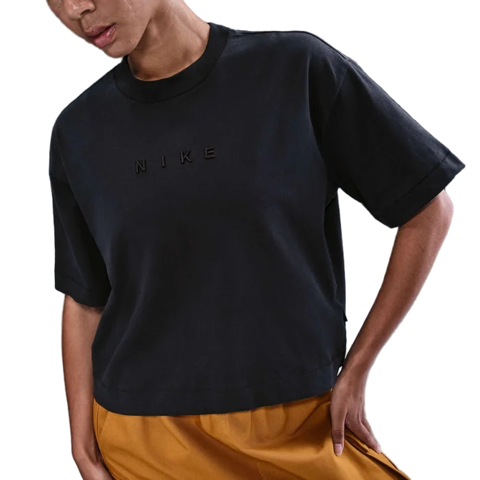 Womens Nike Luxe Crop Boxy Tshirt