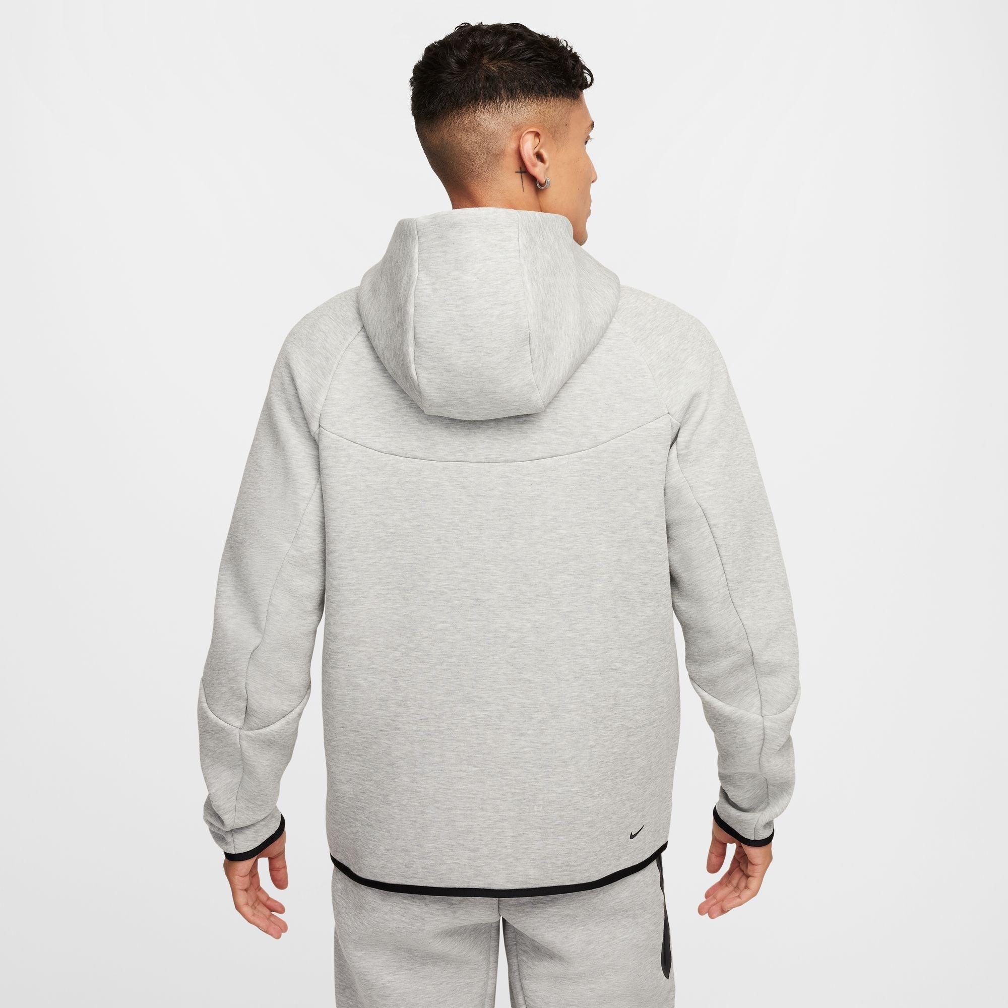 Mens Tech Fleece Full Zip Hoodie