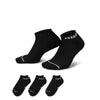 3 Pack Everyday Cushioned No Show Socks