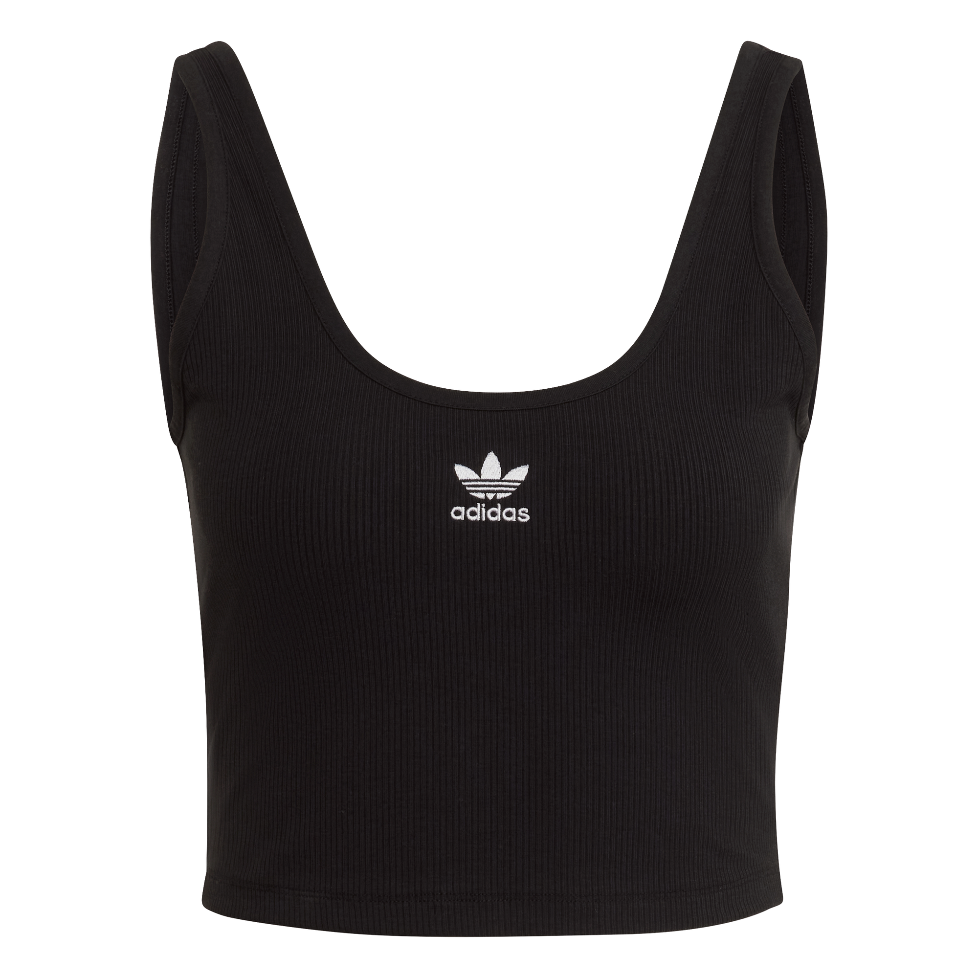 Womens Fitted Crop Tank
