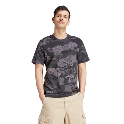 Mens Camo All Over Printed Short Sleeve T-Shirt