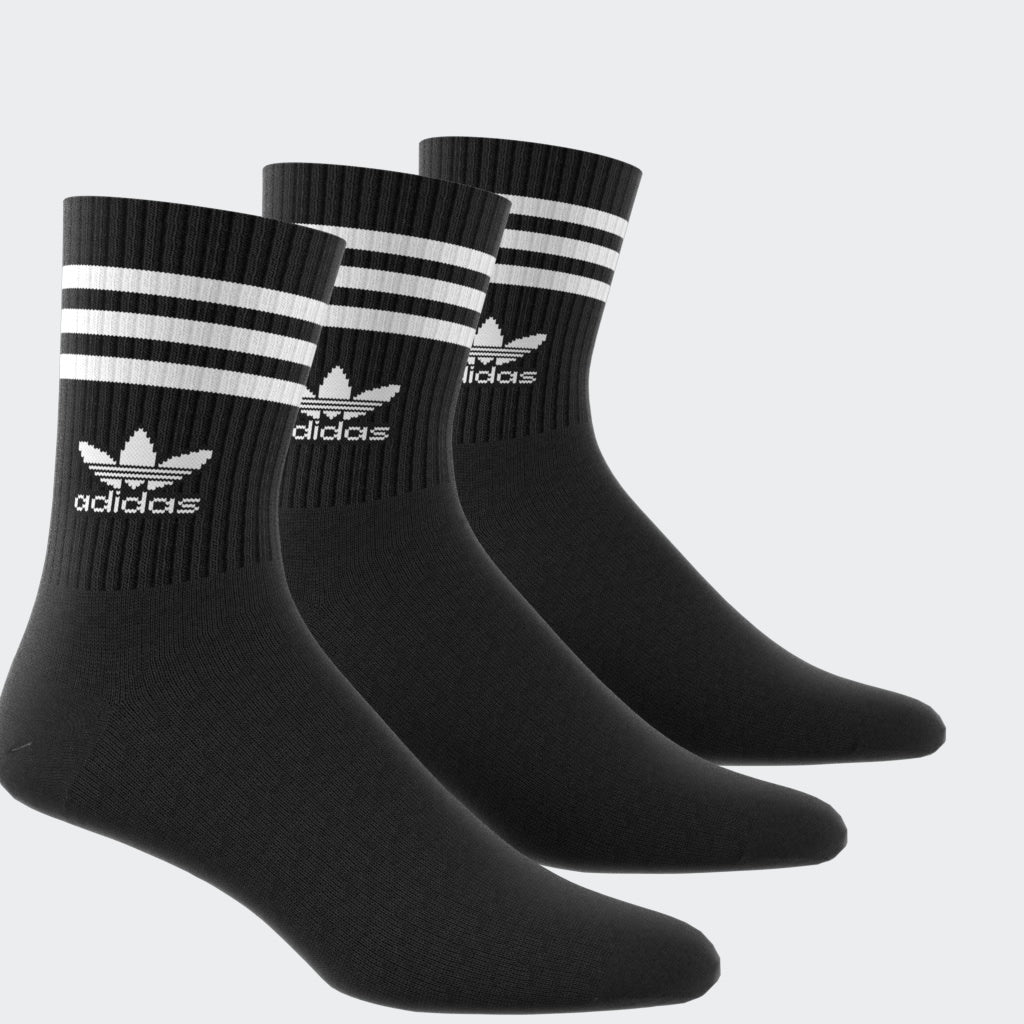 3 pack 3 Stipes Crew Socks