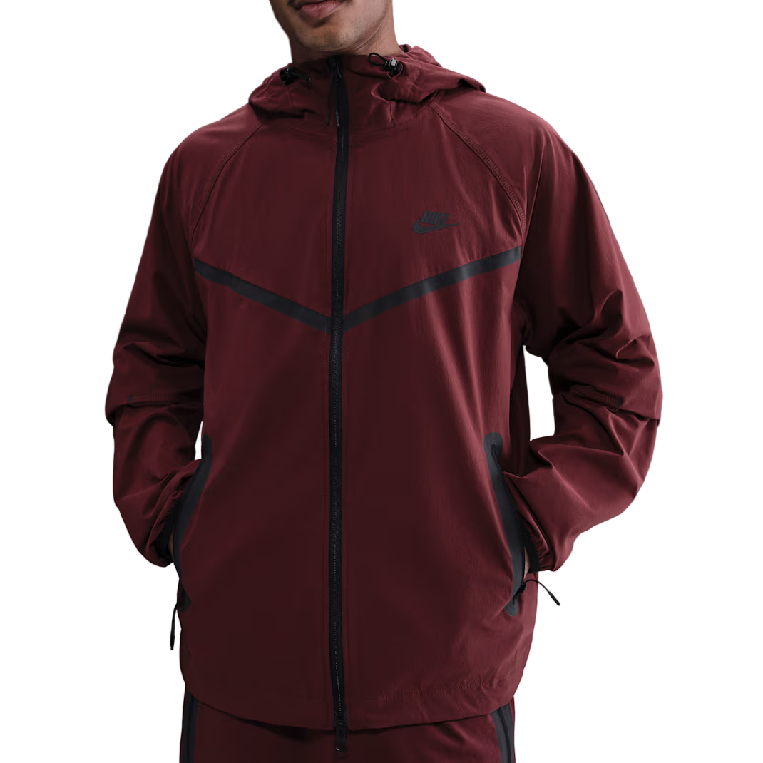 Mens Tech Woven Windrunner Full Zip Jacket