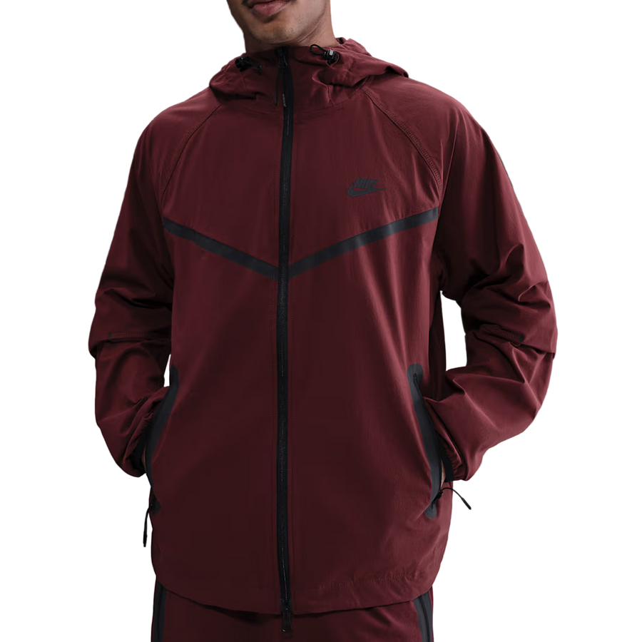 Mens Tech Woven Windrunner Full Zip Jacket