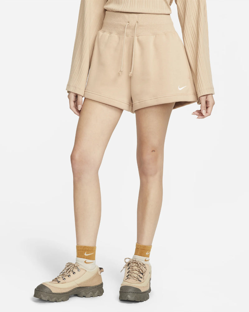 Womens Phoenix Fleece High Rise Shorts