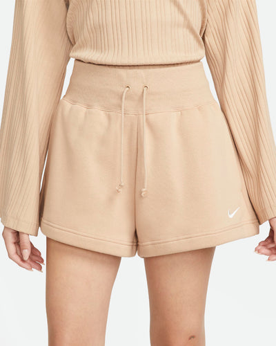 Womens Phoenix Fleece High Rise Shorts