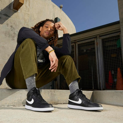 Mens Court Vision Mid Shoe