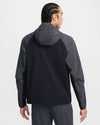 Mens Tech Woven Full Zip Hooded Jacket
