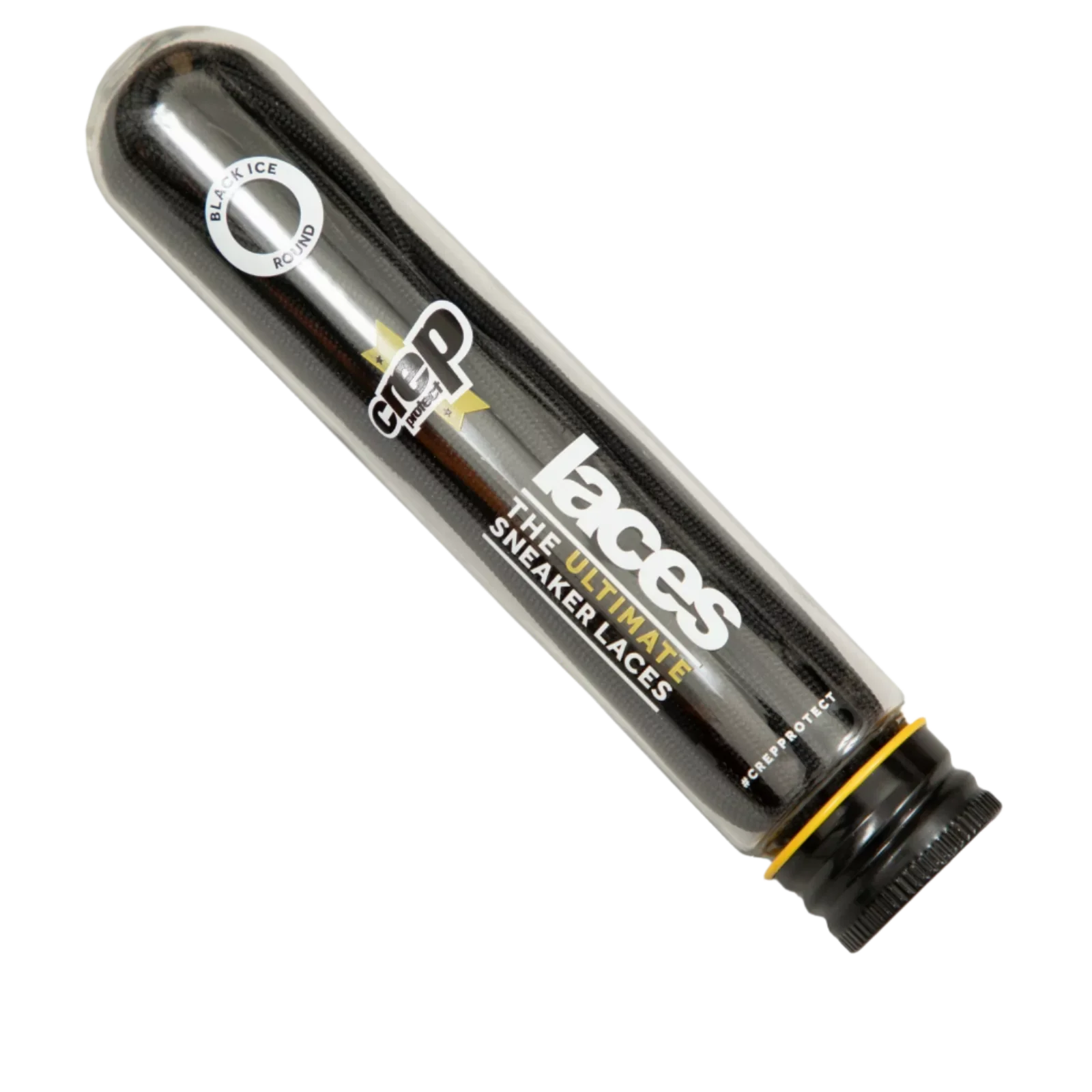 Crep Protect Laces - Round Tip Black