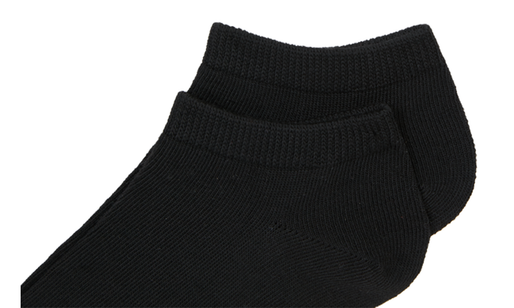 INVISIBLE SOCKS - 3 PACK BLACK