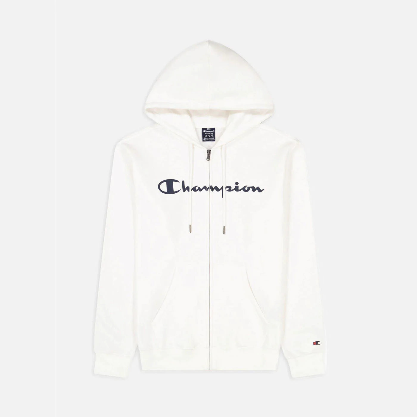 Mens Logo Full Zip Hooded Jacket