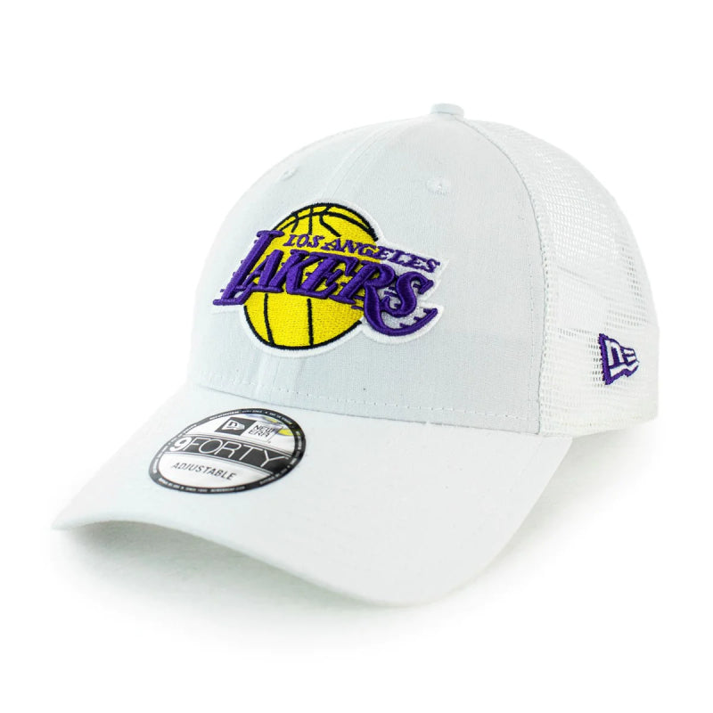Unisex Lakers 9Forty Adjustable Trucker Cap