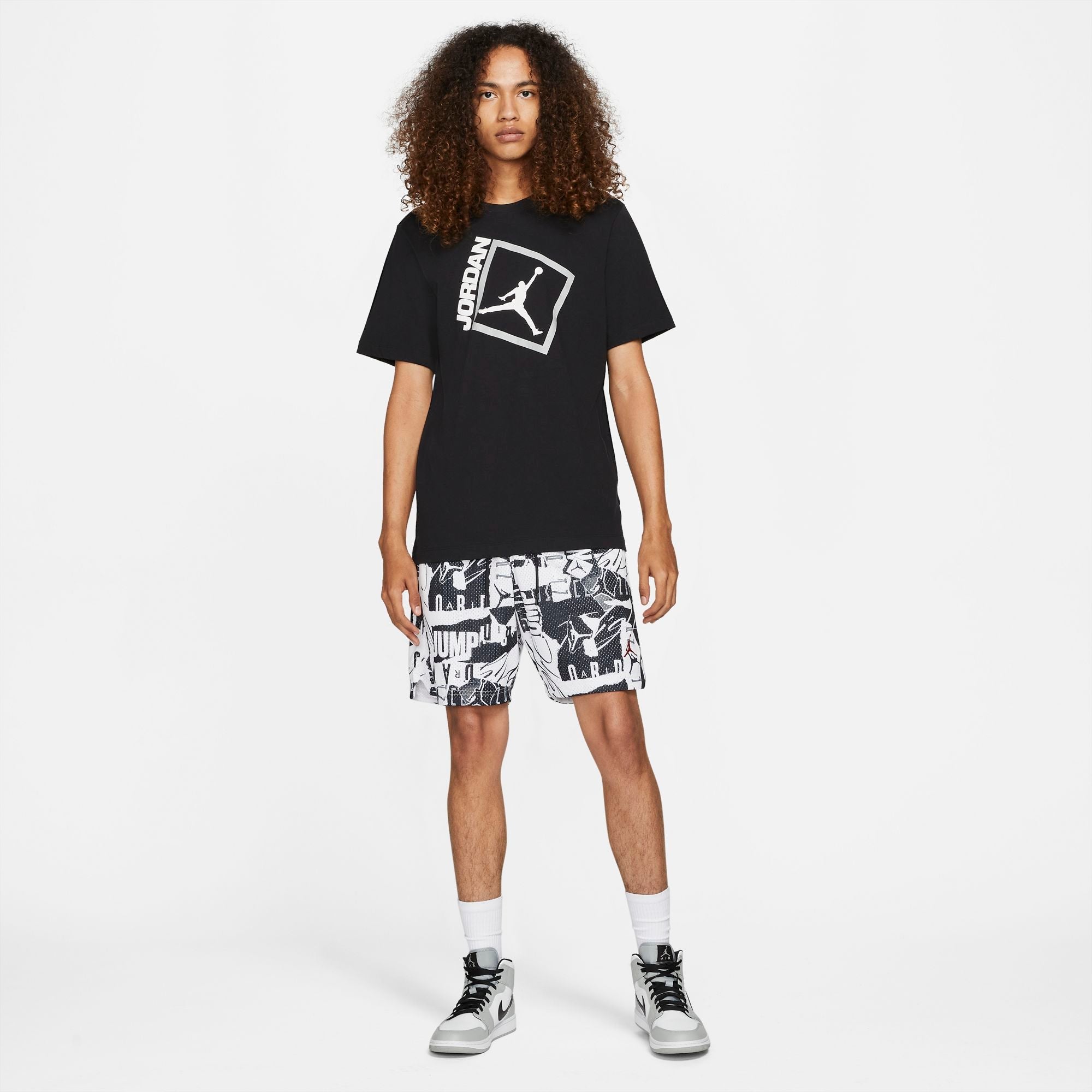 Mens Jumpman Box Short Sleeve T-Shirt