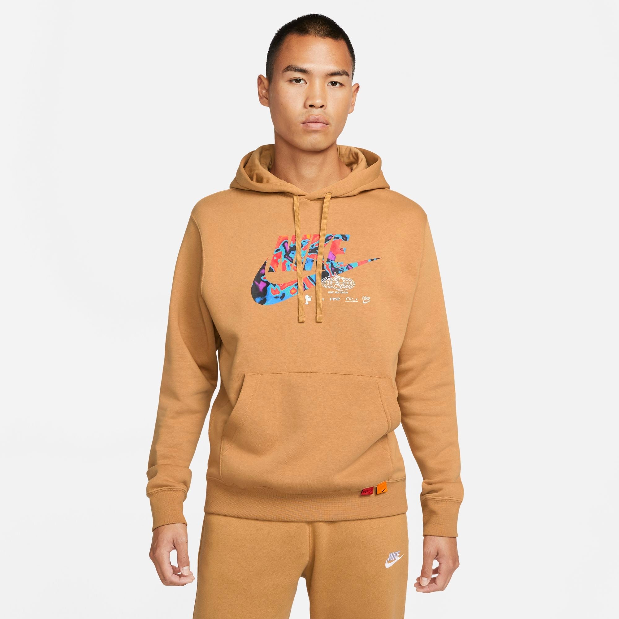 Mens Sportswear Graphic Logo Pullover Hoodie