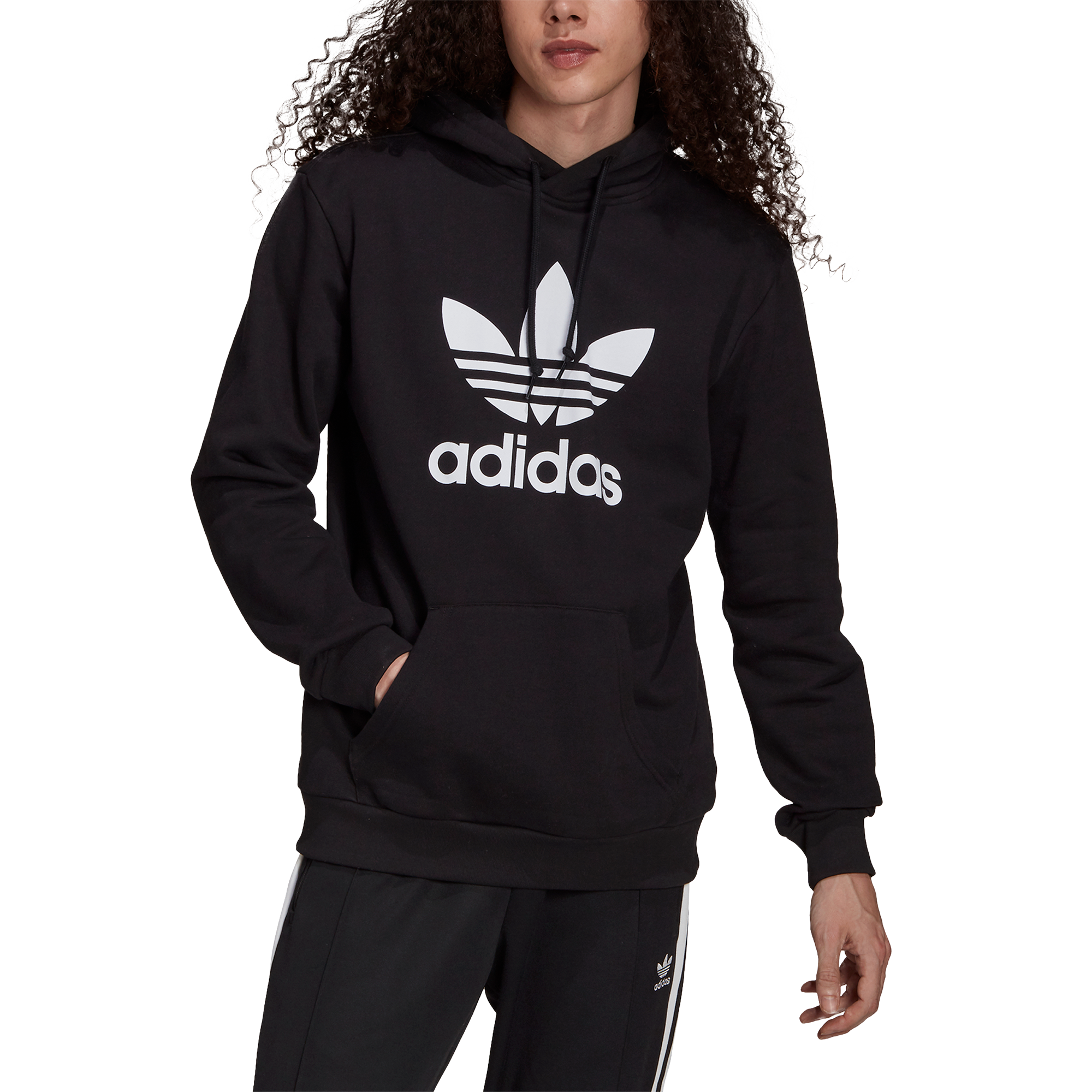 Mens Adicolor Classic Trefoil Pullover Hoodie