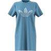 Womens Adicolor Trefoil Application Tee Dress