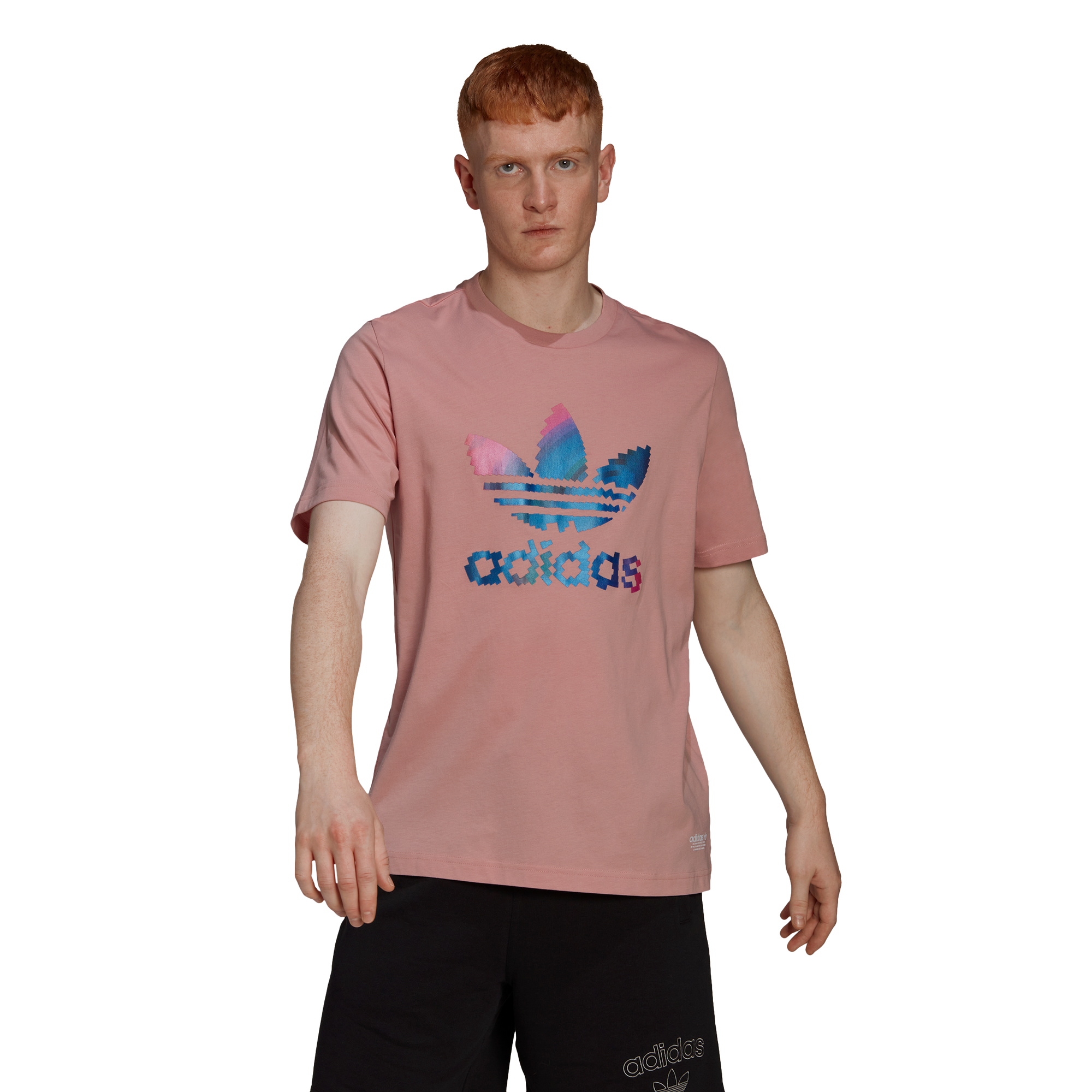 Mens Trefoil Logo Short Sleeve T-Shirt