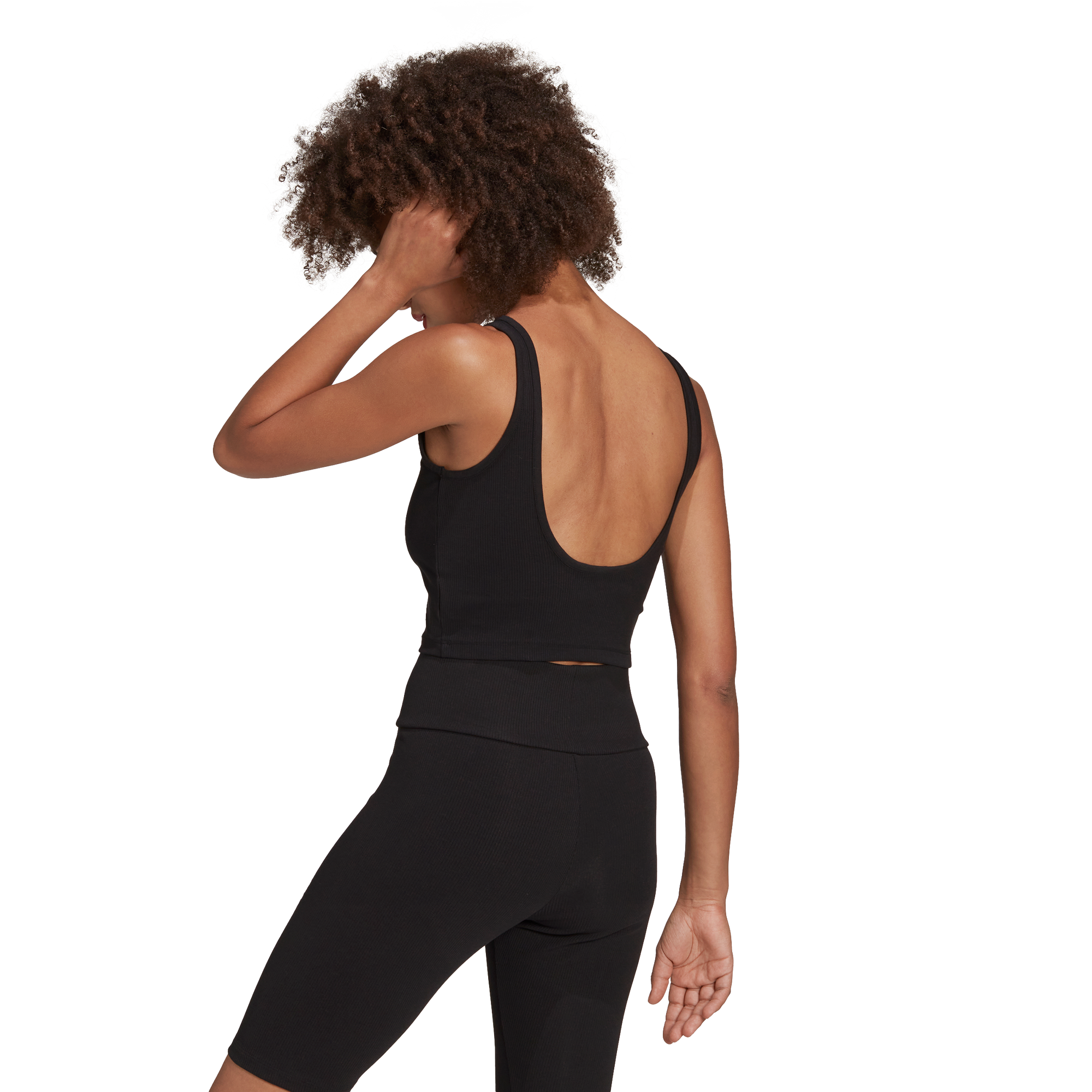 Womens Fitted Crop Tank