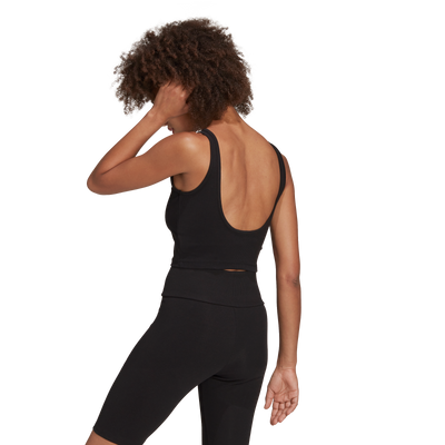 Womens Fitted Crop Tank