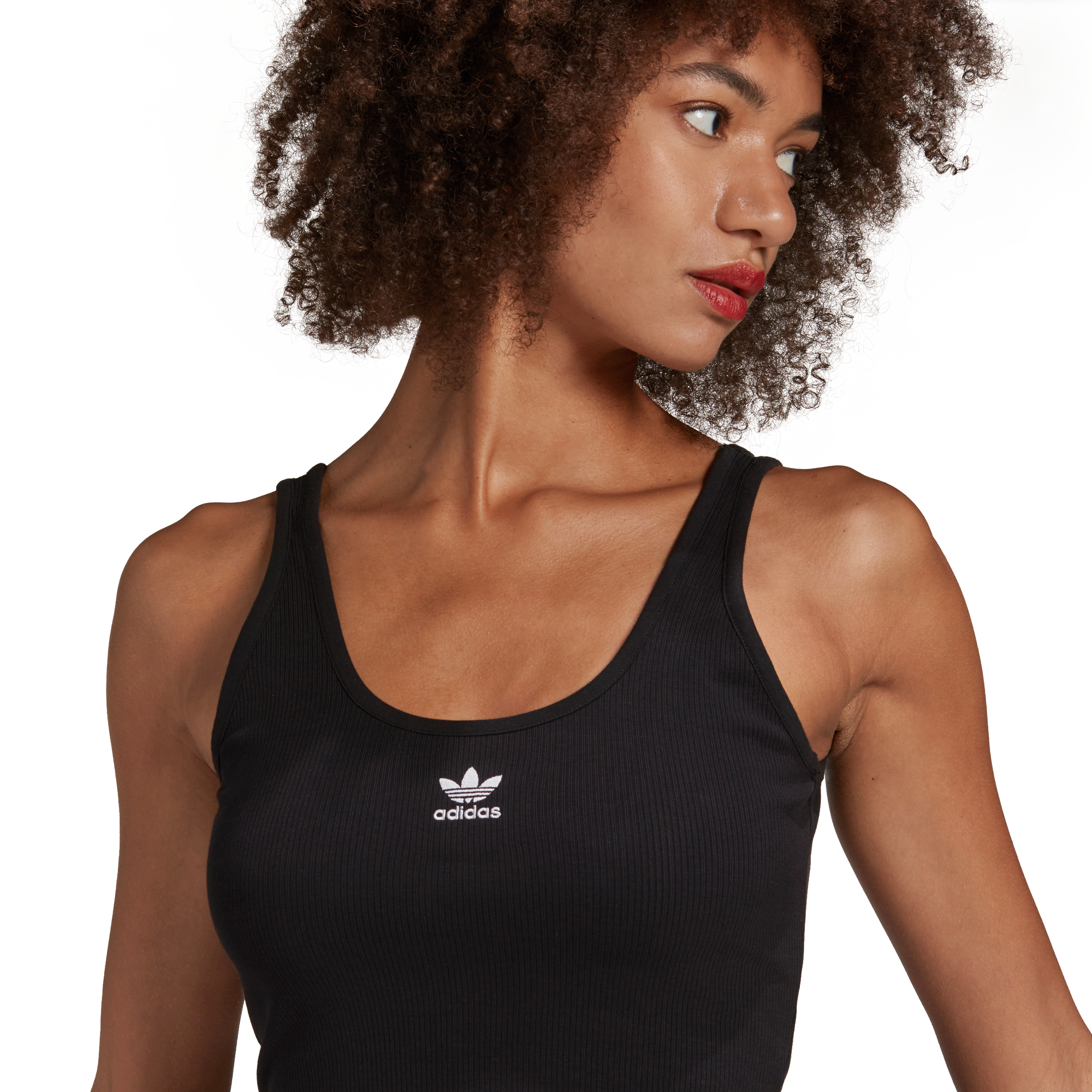 Womens Fitted Crop Tank