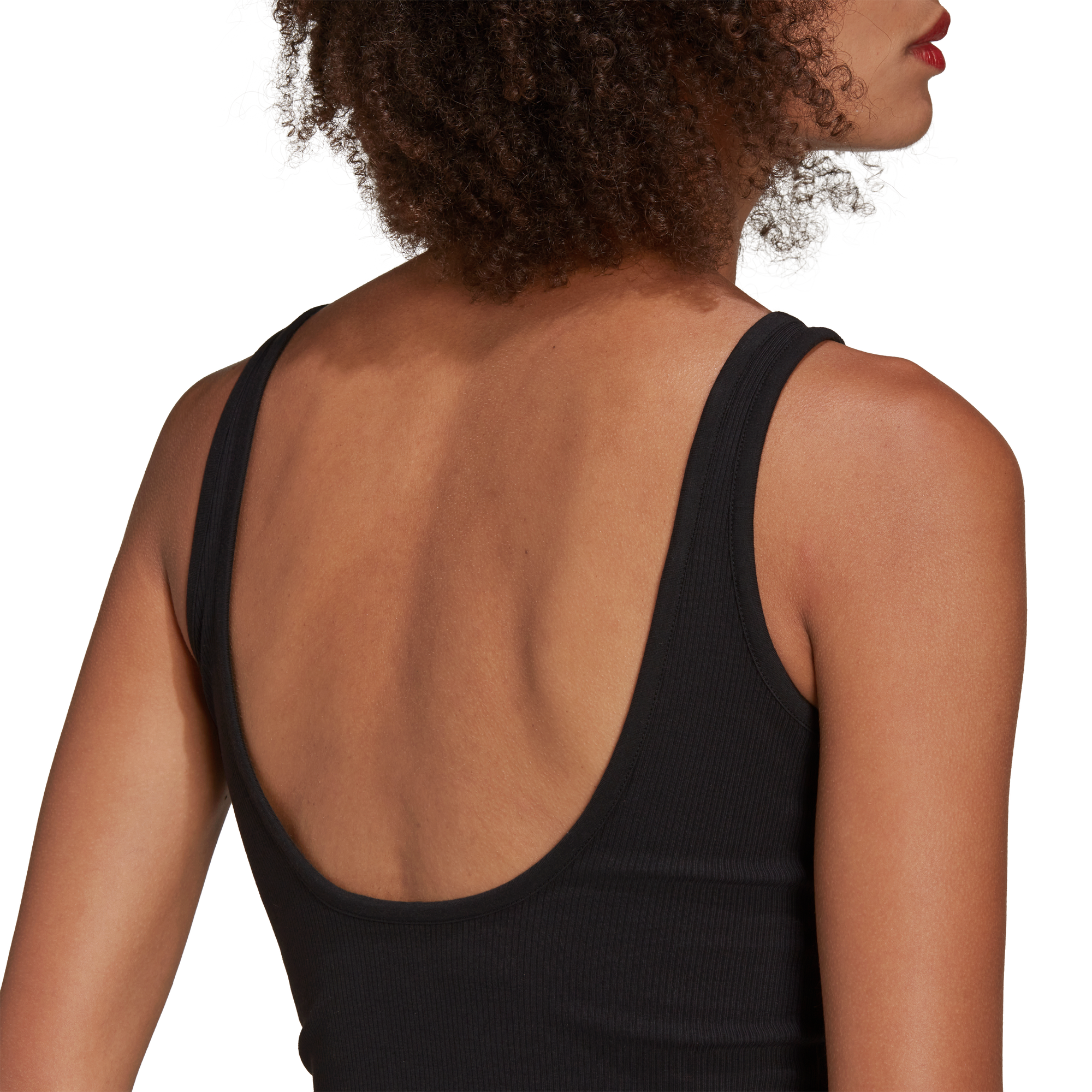 Womens Fitted Crop Tank