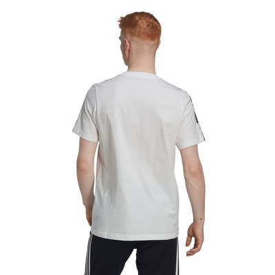 Mens Camo 3 Stripe Short Sleeve T- Shirt