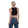 Womens Sleeveless Crop Tank