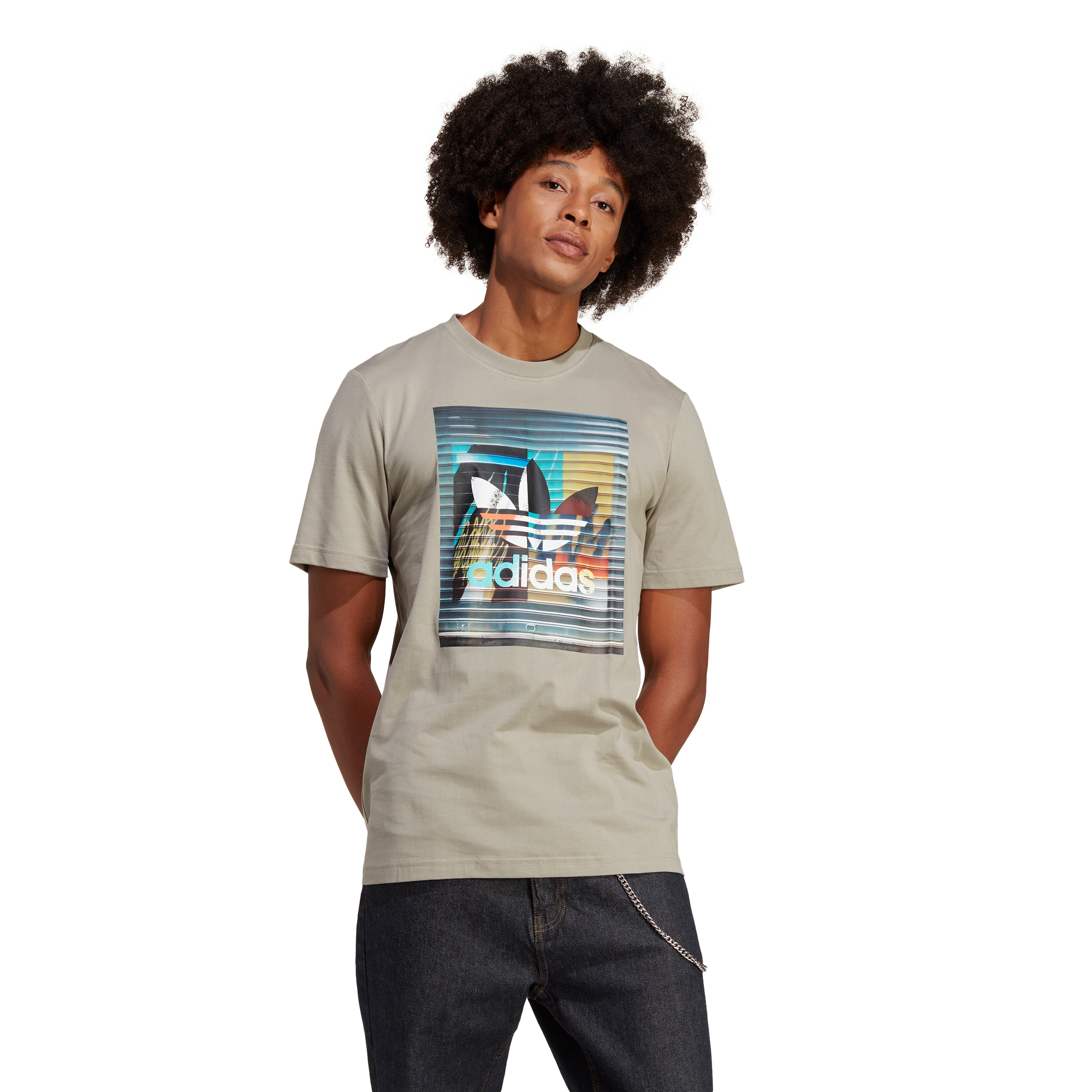 Mens Graphics Off The Grid Short Sleeve T-Shirt