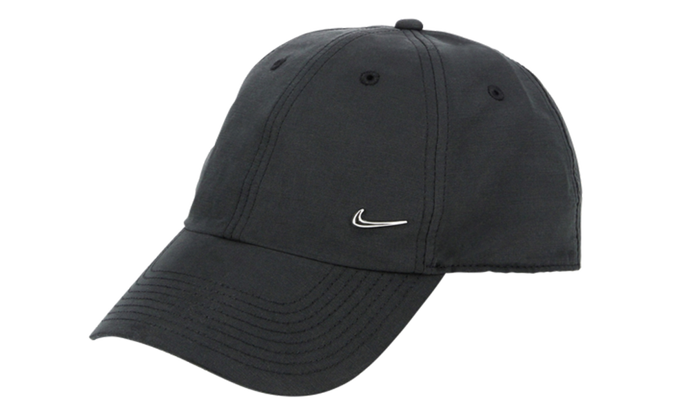 METAL SWOOSH CAP BLACK