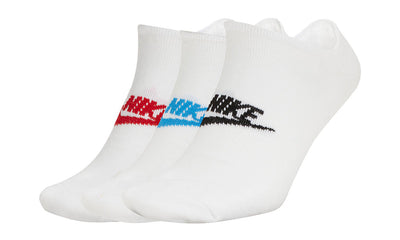 No Show Nsw Everyday Essential Socks 3 Pack White