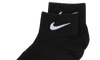 EVERYDAY LIGHTWEIGHT ANKLE SOCKS - 3 PACK BLACK