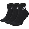 ANKLE NSW ESSENTIAL SOCKS 3 PACK BLACK