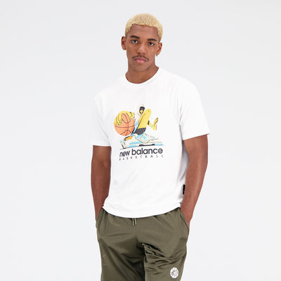 Mens Artist Hoop Graphic Short Sleeve T-shirt